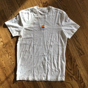 New Vintage Apple Macintosh Computer Rainbow Logo